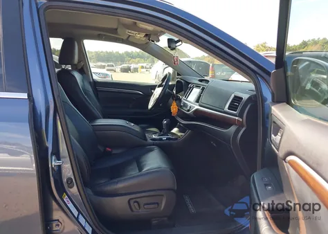 2015 Toyota Highlander Limited Platinum V6 from USA, damaged, VIN 5TDDKRFH1FS203692